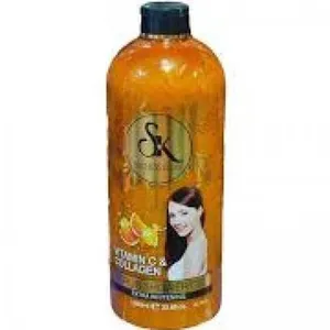 SK Duchess Vitamin C Collagen With Turmeric Extract Lightening scrub Shower Gel.